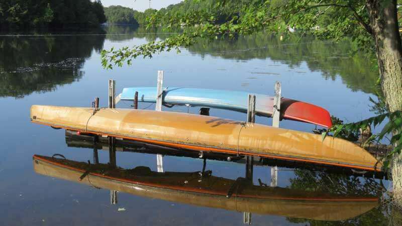 kayak lifts and storage